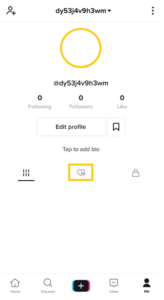 Heart Icon| See Your Watch History On TikTok