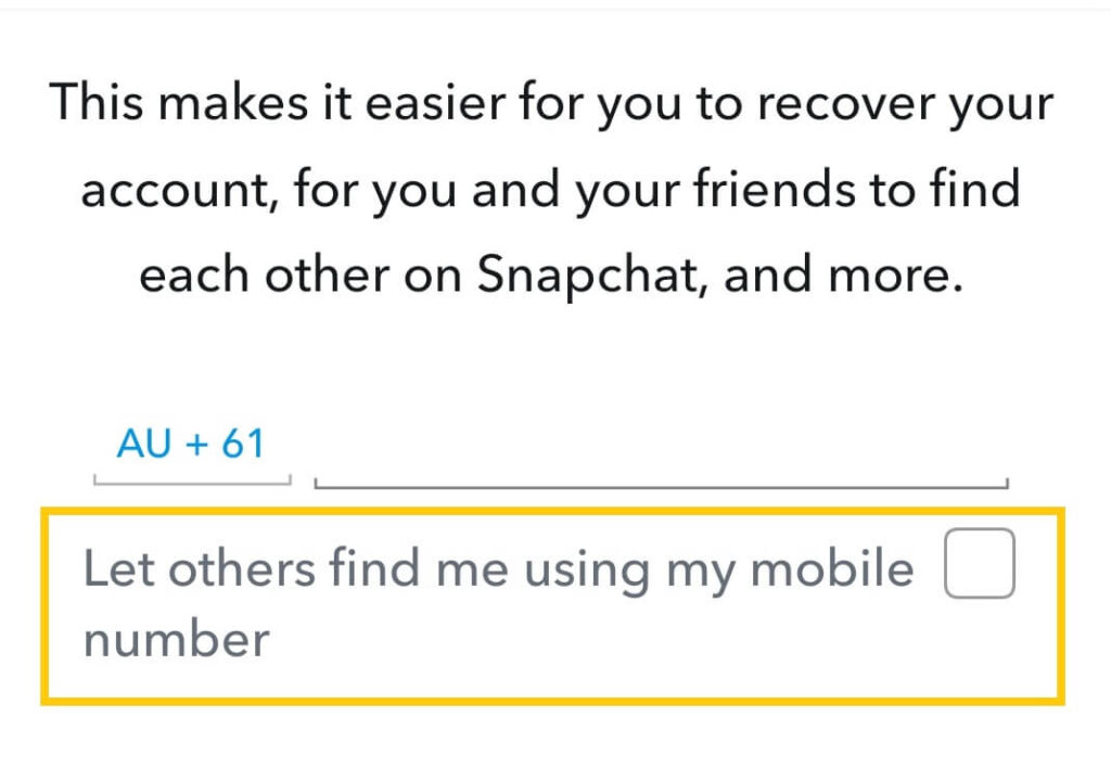 change snapchat phone number without logging in