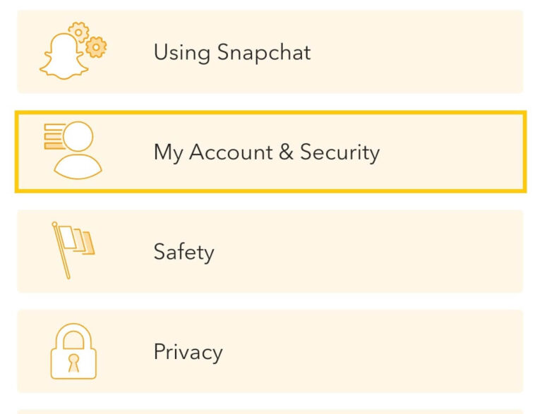 How to disable snapchat account