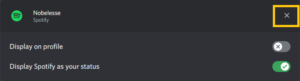 Spotify Not Showing as Status on Discord