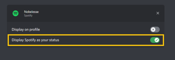 spotify player not showing