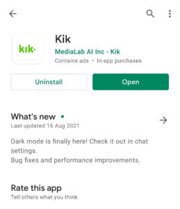 Reduce the Size of Kik app