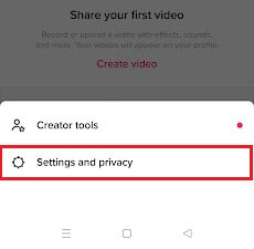 tiktok settings