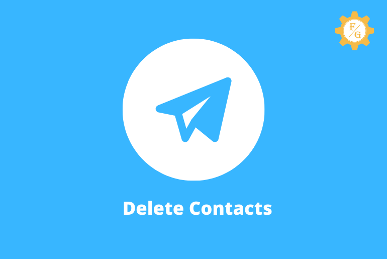 Delete Contact in Telegram